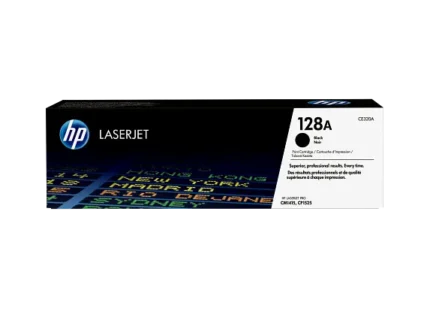 hp 128a black original laserjet toner cartridge ce320a cartouche hp