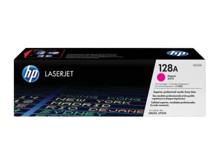 hp 128a magenta original laserjet toner cartridge ce323a cartouche hp