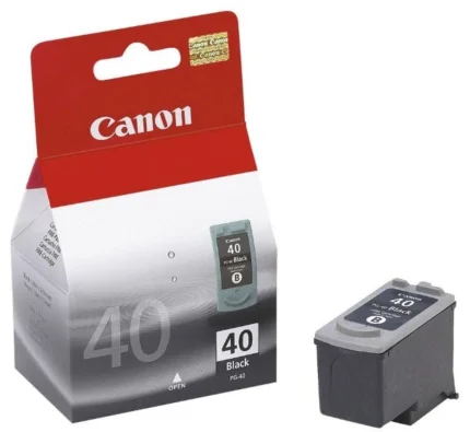 canon pg 40 noir – cartouche d'encre originale (0615b025aa)
