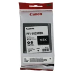 cartouche d'encre canon pfi 102mbk noir mat – imageprograf