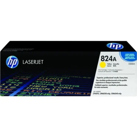 hp 824a yellow original laserjet toner cartridge (cb382a)