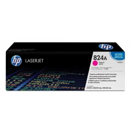 hp 824a magenta original laserjet toner cartridge (cb383a)