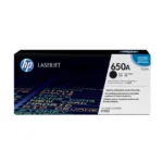 hp 650a black original laserjet toner cartridge