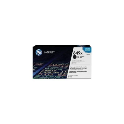 hp 649x high yield black original laserjet toner cartridge
