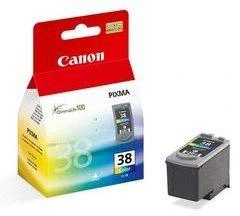 canon 38 couleur – cartouche d'encre originale (2146b001aa)