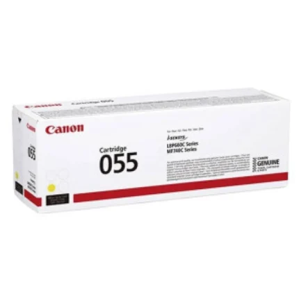 toner canon crg 055 y jaune original – i sensys mf443