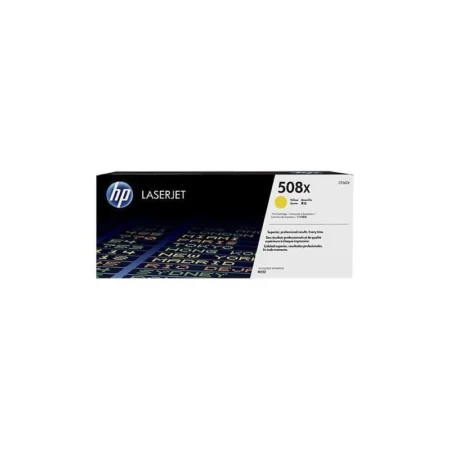 hp 508x high yield yellow original laserjet toner cartridge