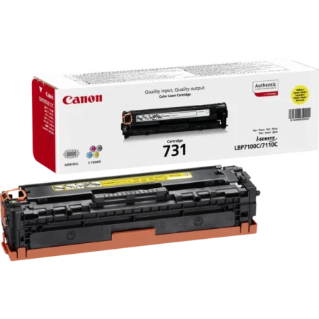 toner canon 731 y jaune – i sensys lbp710