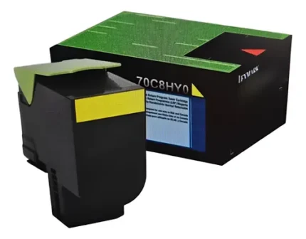 lexmark cartouche 708hy yellow original