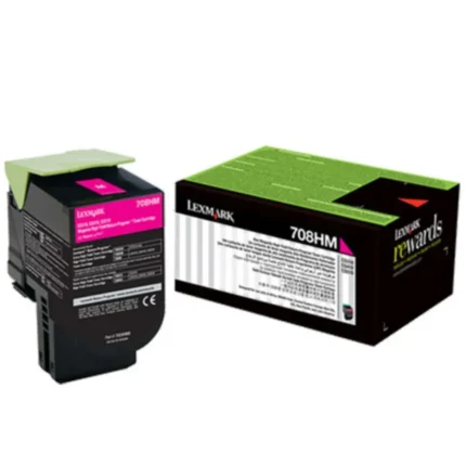 lexmark cartouche 708x magenta original