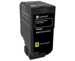 lexmark toner jaune cs720/cs725/cx725 – return programme 74c50y0