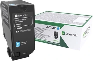 lexmark 75b20co cyan pour cs727 / cx727