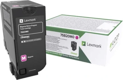 lexmark 75b20mo magenta pour cs727 / cx727