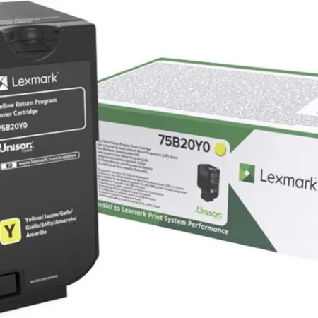 lexmark 75b20yo jaune pour cs727 / cx727
