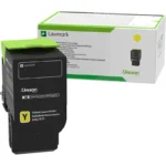lexmark cs/cx421, 52x, 62x jaune cartouche de toner d'origine