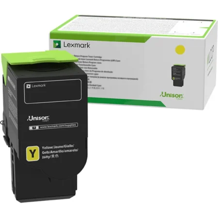 lexmark cs/cx421, 52x, 62x jaune cartouche de toner d'origine