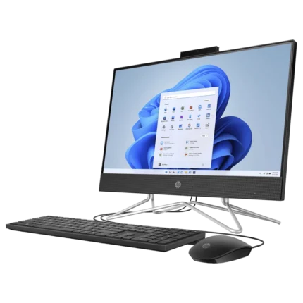 pc tout en un hp aio 22 intel i5 1235u 8gb 256gb ssd + 1tb hdd (9s990ea)