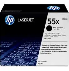 hp 55x high yield black original laserjet toner cartridge