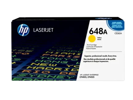 hp 648a yellow original laserjet toner cartridge
