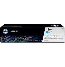 hp 126a cyan original laserjet toner cartridge