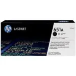 hp 651a black original laserjet toner cartridge