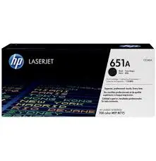 hp 651a black original laserjet toner cartridge