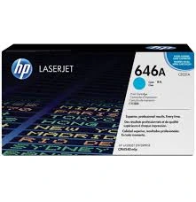 hp 646a cyan original laserjet toner cartridge