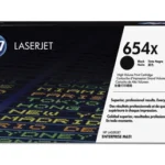 hp 654x high yield black original laserjet toner cartridge