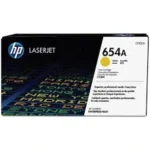 hp 654a yellow original laserjet toner cartridge