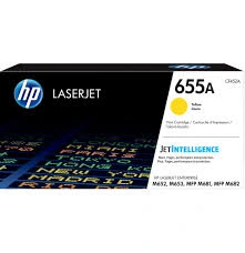 hp 655a yellow original laserjet toner cartridge
