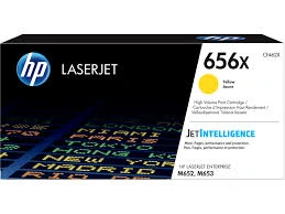 hp 656x high yield yellow original laserjet toner cartridge