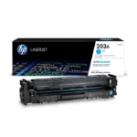 hp 203a cyan laserjet toner cartridge