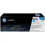 hp 824a cyan original laserjet toner cartridge (cb381a)