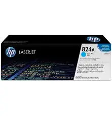 hp 824a cyan original laserjet toner cartridge (cb381a)