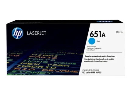 hp 651a cyan original laserjet toner cartridge