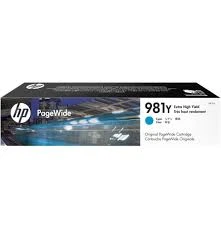 hp 981y extra high yield cyan original pagewide cartridge l0r12a