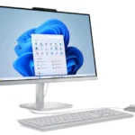 pc tout en un lenovo all in one a100 intel i3 n305 23,8″ non touch (f0j60067fe)