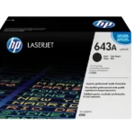 hp 643a black original laserjet toner cartridge