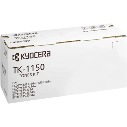 kyocera tk 1150 – toner noir ecosys m2135dn/m2635dn/p2235dn/m2735dw
