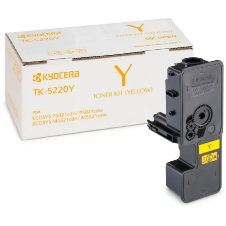 kyocera tk 5220y – toner jaune original
