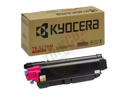 kyocera tk 5270m – toner magenta haute capacité (12 000 pages)