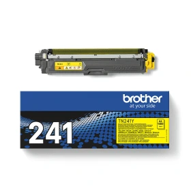 brother tn 241y jaune – toner laser original