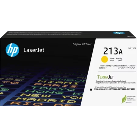 hp 213a yellow original laserjet toner cartridge