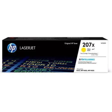hp 207x yellow laserjet toner cartridge