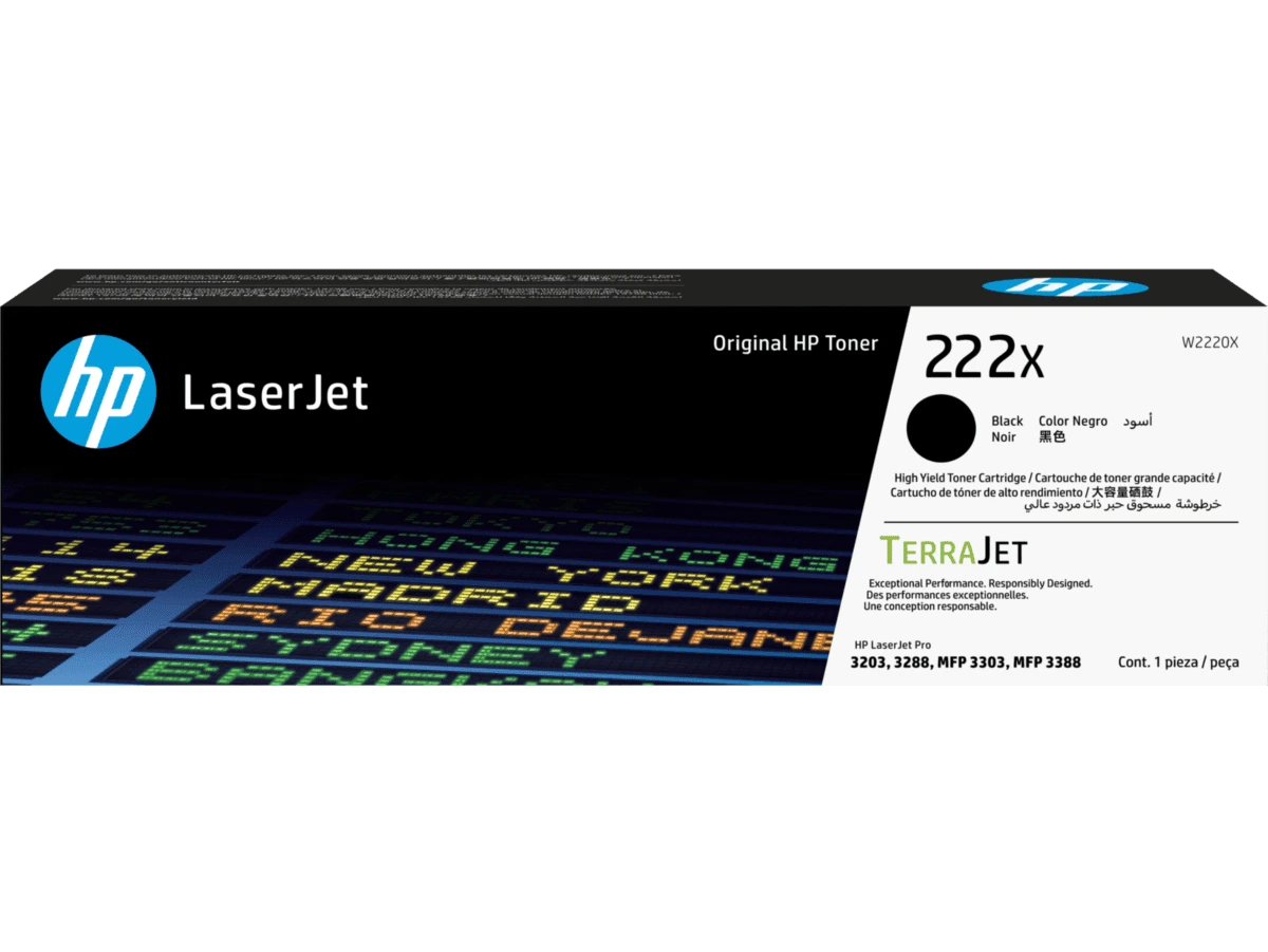 hp 222x high yield black original laserjet toner cartridge hp 222x high yield black original laserjet toner cartridge