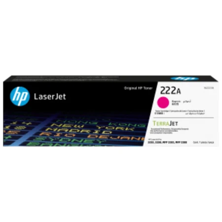 hp 222a magenta original laserjet toner cartridge