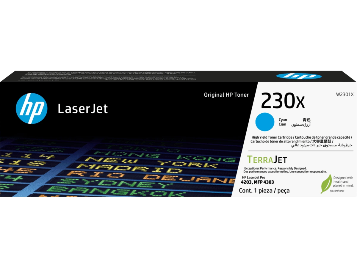hp 230x cyan original laserjet toner cartridge hp 230x cyan original laserjet toner cartridge