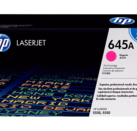 hp 645a magenta original laserjet toner cartridge (c9733a)