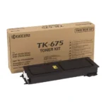 kyocera tk 675 – toner noir original (haute fiabilité)