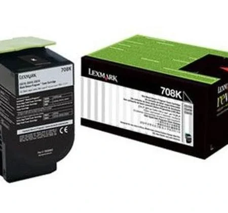 lexmark toner 708 black cs310/cs410/cs510